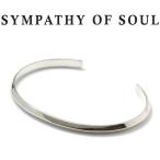 ショッピングソウルシルバー シンパシーオブソウル ブレスレット バングル SYMPATHY OF SOUL Stiff Bangle SILVER スティッフバングル シルバー