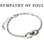 SYMPATHY OF SOUL シンパシーオブソウル Horseshoe Chain Bracelet  Silver ホースシューチェーンブレスレット シルバー