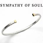 シンパシーオブソウル バングル SYMPATHY OF SOUL Seven Wires Twist Bangle Silver Brass セブン ワイヤー ツイスト バングル シルバー 真鍮