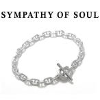 シンパシーオブソウル ブレスレット SYMPATHY OF SOUL ミディアム ホースシュー トグル アンカー Medium(中) Horseshoe Toggle Bracelet Anchor シルバー S/M/L