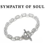 シンパシーオブソウル ブレスレット SYMPATHY OF SOUL シック ホースシュー トグル アンカー Thick(太) Horseshoe Toggle Bracelet Anchor シルバー S/M/L