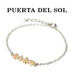 プエルタデルソル レディース メンズ ブレスレット PUERTA DEL SOL TrumpSuit ChainBracelet SILVER 18KYG トランプスート ブレスレット シルバー K18ゴールド