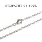 ショッピングソウルシルバー SYMPATHY OF SOUL シンパシーオブソウル Silver Azuki Chain 2.1mm Hook  shiny シルバーアズキ チェーン　シャイニー　50cm