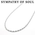シンパシーオブソウル ネックレス チェーン SYMPATHY OF SOUL シルバー アンカー チェーン ネックレス Silver Anchor Chain Silver