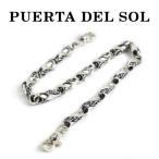 PUERTA DEL SOL/プエルタデルソル　ウォレットチェーン Scroll work シルバー950　CH760　メンズ レディース 通販