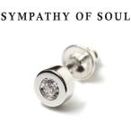 シンパシーオブソウル ピアス シルバー SYMPATHY OF SOUL Shine Pierce Silver w/ Clear シャイン ピアス  シルバークリア キュービックジルコニア