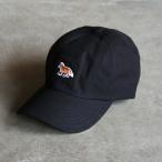 メゾンキツネ キャップ MAISON KITSUNE ベイビー フォックス 6P キャップ BABY FOX HEAD 6P CAP ブラック BLACK 2025春夏新作