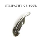 Sympathy of Soul /シンパシーオブソウル レオン オールドフェザー スモール ペンダントトップ 　メンズ レディース 取扱い 通販