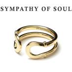 シンパシーオブソウル 指輪 SYMPATHY OF SOUL Double Horseshoe Ring K18Yellow Gold ダブル ホースシュー リング K18 イエローゴールド