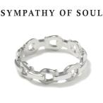 シンパシーオブソウル リング SYMPATHY OF SOUL ホースシューリンクリング シルバー Horseshoe Link Ring Silver