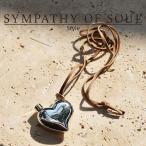 ショッピングソウルシルバー シンパシーオブソウル スタイル レディース SYMPATHY OF SOUL Style ハートボトルネックレス シルバー ブラス  Heart Bottle Necklace SILVER BRASS