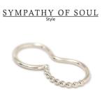 シンパシーオブソウル スタイル レディース SYMPATHY OF SOUL Style バブルコンビネーションリング シルバー Bubble Combination Ring SILVER