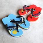 ショッピングhavaianas メゾンキツネ×ハワイアナス サンダル レディース メンズ MAISON KITSUNE×HAVAIANAS ビーチサンダル WAVE FLIP FLOP ブルー系/オレンジ系 2色展開 2024春夏新作