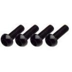 GIZA PRODUCTS（ギザプロダクツ） BOA00700 M5 アルミ ボルト(4 本セット) ブラック BOA00700