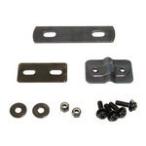 リンエイ(株) 『DW-7N/b』DW-7N フロントプラバスケット取付金具/ブラック