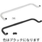 GRK 【HS-RA-02/b】HS-RA-02 ブルホーンハンドルバー ブラック [199-00112]