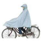 大久保製作所 『D-3POMT/v』D-3POMT 自転車屋さんのポンチョ 水玉 レインコート 男女兼用サイズ ブルー
