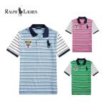 ショッピングラルフローレン ポロシャツ POLO RALPH LAUREN(ポロ ラルフローレン) ビッグポニー ボーダー ポロシャツ ボーイズライン 小さめサイズ 男女兼用 ユニセックス