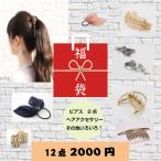 福袋 ヘアアクセサリー ヘアゴム バレッタ クリップ ヘアコーム 12点福袋 レディース ヘアアクセサリー