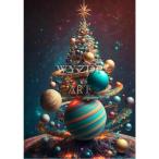 ダイヤモンド刺繍 クリスマスツリー 惑星 宇宙 カラフル 絵画 アート 5D クリスタル