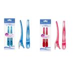 Beauty World ビューティーワールド　カールクリップ　LL　2本入り　カラー：ブルーベリー、ストロベリー