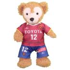 ぬいぐるみ ダッフィー 服 ユニフォーム 名古屋 ホーム 赤 2017風 衣装 サッカー Sサイズ S 43cm