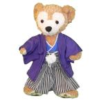 ぬいぐるみ ダッフィー 服 コスチューム 紫 羽織と袴 着物 和服 衣装 ウェディングドール 結婚 ウェルカムドール Sサイズ S 43cm