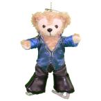 ショッピングダッフィー ぬいぐるみ ダッフィー 服 コスチューム 月明かりの王子様風 宇野選手 シューズ付 衣装 男子フィギュアスケート ぬいぐるみバッジ ぬいバ 14cm