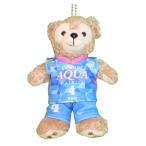 ショッピングダッフィー ぬいぐるみ ダッフィー 服 ユニフォーム KUROBEアクアフェアリーズ 2022 衣装 バレーボール ぬいぐるみバッジ ぬいバ 14cm