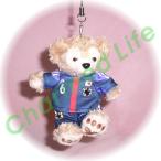 ぬいぐるみ ダッフィー 服 ユニフォーム 日本の代表 2012 2013 衣装 サッカー ストラップ ストラップサイズ チャームド・ライフ