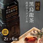 【6本セット】黒烏龍茶 国産 ペット