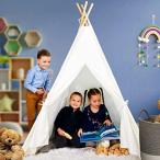 Conrad Shopping Teepee Tent for Kids 60 x 47 x 47 Inches | Pop Up Playhouse