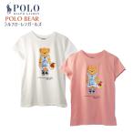 ラルフローレンガールズ RALPH LAUREN  POLO BEAR  ポロベアー 半袖Tシャツ キャップスリーブ  レディース 半T  #313903888