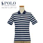 POLO Ralph Lauren ポロラルフローレンボーイズ 半袖 ボーダー 鹿の子ポロシャツ #323958166