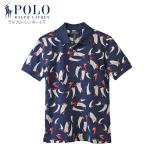 POLO RALPH LAUREN ポロラルフローレンボーイズ  半袖 鹿の子ポロシャツ セーリングプリント総柄  #323965869