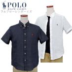 POLO Ralph Lauren ラルフローレンボーイズ 半袖シャツ 麻 リネン ボタンダウン 2025 #323971498