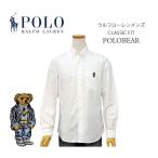 ラルフローレン POLO Ralph Lauren オックスフォードシャツ ポロベアー ポケット付 メンズシャツ POLO BEAR #710863989