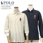 POLO Ralph Lauren ポロ ラルフローレンメンズ  POLOBEAR ポロベアー 長袖 鹿の子 ポロシャツ CLASSIC FIT　#710951641