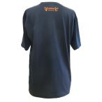  Cheer футболка воротник внизу простой черный ver orange 