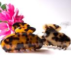 Yahoo! Yahoo!ショッピング(ヤフー ショッピング)アセチ素材 べっ甲風バンスクリップ 2色 ヘアアクセサリー レディース バンスクリップ ch-141021-1