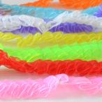 Yahoo! Yahoo!ショッピング(ヤフー ショッピング)ハンドメイド材料  オーガンジー 2段 フリルブレード 2M 25ｍｍ幅  デコ リメイク ヘアゴム ヘアピン キッズ pt-120311-6