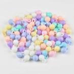 Yahoo! Yahoo!ショッピング(ヤフー ショッピング)ハンドメイド 材料 素材 パーツ アクリルビーズ（丸玉・チャーム） 25g（約70個） pt-150910-5