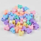 Yahoo! Yahoo!ショッピング(ヤフー ショッピング)ハンドメイド 材料 素材 パーツ アクリルビーズ（くま） 30g（約50個） pt-150910-6