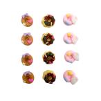  декоративные элементы акрил форма бублика 4 шт красочный маленький .. ногти ... ручная работа рукоделие материал pt-2725