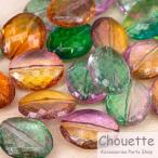 Yahoo! Yahoo!ショッピング(ヤフー ショッピング)アクリル ビーズ 貫通穴 楕円 グラデーション マーブル カラーミックス 15個 ハンドメイド 手芸材料 パーツ 素材 大人 ピアス  pt-842b