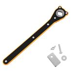 パンタグラフジャッキ用省力レバー フロアジャッキ 油圧ジャッキ 補助ツール アップグレード 360°前進および後進省力レンチ に適用軽自動車タイ