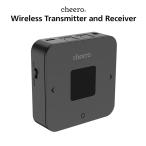 トランスミッター Bluetooth 送信機 受信器 ワイヤレス テレビ ゲーム 2台同時接続 低遅延 高音質 チーロ cheero Wireless Transmitter and Receiver