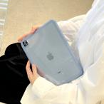 iPadケース iPad Pro2022 iPad Ari iPad mini カバー クリア 透明 シンプル かわいい おしゃれ 6色