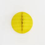 Yahoo! Yahoo!ショッピング(ヤフー ショッピング)20cm ハニカムボール イエロー　誕生日・パーティーの装飾・飾りに