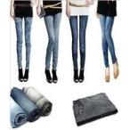  Denim способ леггинсы i постоянный карман рисунок эластичный стрейч материалы стиль item 